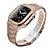 billige Apple Watch-bånd-Kædearmbånd Kompatibel med Apple Watch urrem 40 mm 41mm 44mm 45mm med Case Herre Sommerfuglespænde Rustfrit stål Udskiftning af urrem til iwatch Series 9 8 7 6 5 4 SE