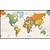 tanie tapeta z mapą świata-Mapa świata tapeta mural vintage atlas naklejka na ścianę skórka i kij wymienny materiał pcv/winyl samoprzylepny/klej wymagane dekoracje ścienne do salonu kuchnia łazienka