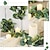olcso Műnövények-1db 12&#039;&#039; mesterséges eukaliptusz koszorú bejárati ajtóhoz tavaszi nyári koszorú falra zöld levelekkel faux eukaliptusz veranda parasztház terasz kerti fesztivál ünneplés ablak party lakberendezés