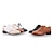 ieftine Oxfords de Damă-Pentru femei Pantofi Flați Oxfords Bullock Pantofi Mărime Plus Size Pantofi de epocă Petrecere Birou Zilnic Culoare solidă Bloc Culoare Iarnă Dantelă Toc Drept Vârf rotund Elegant Casual minimalism