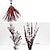 preiswerte Hochzeitsdekorationen-1 Stück Valentinstag-Blumenstrauß aus getrocknetem Schilf, böhmischer Pampas-Kaninchenschwanz-Schneebesen, Eukalyptus.