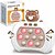cheap Electronic Entertainment-Quick Push Pop Game It Fidget Toys Pro for Kids Adults Handheld Game Fast Puzzle Game Machine Push Bubble Stress Toy Relief Party Favors Birthday Gifts for Boys and Girls (Brown Bear)