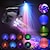 billiga Projektorlampa och laserprojektor-ny usb led scenljus laserprojektor disco lampa med röststyrning ljud festljus för hem dj laser show party lampa