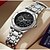 voordelige Quartz-horloges-Heren Quartz horloges Minimalistisch Sportief Zakelijk Polshorloge WATERDICHT Roestvrij staal Horloge