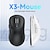 preiswerte Mäuse-Attack Shark X3 Bluetooth-Maus, 49 g, leicht, Pixart Paw3395, Tri-Mode-Verbindung, 26000 dpi, 650 IPS, Makro-Gaming-Maus
