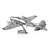 preiswerte Jigsaw-Puzzle-Aipin Metallmontagemodell DIY 3D-Puzzle Flugzeug Kampfhubschrauber F22 Boeing 747 Passagierflugzeug