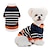 cheap Dog Clothes-Small Dog Sweater Patchwork Stripes Dog Sweatshirt Knitted Pet Winter Clothes Soft Thickening Cat Coat for Tiny Small Dogs