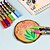 cheap Painting, Drawing &amp; Art Supplies-1pc 8-colors Vibrant Chalk Markers - Dual Tip Liquid Chalk Writing Tool For Dust-Free Art And Signage