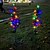 cheap Pathway Lights &amp; Lanterns-1pc New Solar Christmas Tree LED Light, Waterproof Light With Intelligent Control System For, Garden Halloween &amp; Christmas Decorations, Outdoor LED Lights