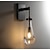 abordables Apliques de pared para interior-Bonito Creativo Vintage Lámparas de pared para interiores Comedor Bazares y Cafeterías Cobre Luz de pared 110-120V 220-240V