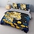 billige Digital udskrivning af sengetøj-3d tigerprint dynebetræk sengesæt dynebetræk med 1 dynebetræk eller betræk，1 ark，2 pudebetræk til dobbelt/dronning/konge(1 pudebetræk til tvilling/enkelt)