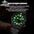 voordelige Mechanische Horloges-Heren mechanische horloges Luxe Grote wijzerplaat Sportief Modieus Automatisch opwindmechanisme Lichtgevend Kalender WATERDICHT Roestvrijstalen band Horloge