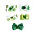 tanie Ubrania dla psów-trifolium obręcz na głowę chihuahua rekwizyt kostiumowy irlandzka zielona opaska na dzień świętego patryka ozdoba do włosów