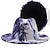 abordables accesorios de fotomatón-Moda graffiti fedora sombrero para el sol sombrero de jazz sombrero de copa de estilo británico para exterior interior super foot bowl regalo de fiesta de domingo super bowl