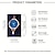 お買い得  クォーツ腕時計-6 ピース/セットレディースブレスレットウォッチエレガントなラインストーンクォーツ時計ヴィンテージアナログ腕時計 &amp; お母さん、彼女へのジュエリーセットギフト