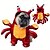 abordables Disfraz de Halloween para mascota-Perros Gatos Disfraces Personajes Fiesta Gracioso Invierno Transpirable Exterior Navidad  Ropa Para Cachorros De Perros