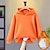 cheap Hoodies &amp; Sweatshirts-Kids Unisex Hoodie Solid Color Long Sleeve Pocket Spring Fall Winter Active Daily Cotton School Casual