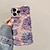 cheap iPhone Cases-Laser Blue Light Flowers Phone Case For iPhone 14 Pro Max 11 12 13 Pro Max 14Pro 13Pro Luxury Shockproof TPU Soft Silicone Cover