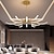 voordelige Clusterontwerp-moderne plafondlampen 6/8/10/12 licht dimbare led hanglampen variabele uitstraling dimbare plafondlampen woonkamer slaapkamer 110-240v