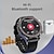 billige Smartwatches-iMosi V600 Smart Watch 1.43 inch Smartur 4G Pulsmåler Vækkeur Kalender Kompatibel med Smartphone Herre GPS Handsfree opkald Vandtæt IP 67 44 mm urkasse
