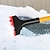 cheap Vehicle Cleaning Tools-Car Snow Shovel Car Snow Brush EVA Cotton Anti-freeze Handle Aluminum Alloy Rod De-icing Defrost Car Snow Broom Ice Scraper
