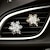 billiga Hängen och dekor till bilen-strass dekor snöflinga design bil vent klämma bil luft utlopp dekoration