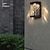 halpa ulkoseinävalaisimet-moderni ulkona musta seinävalaisin luova neliö seinäasennuslamput ip65 vedenpitävä koristeellinen seinälyhty kupla lasilla lampunvarjostin kuistivalot seinävalaisin talon autotallin sisäänkäynnin