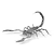 levne Skládačky-aipin kovová montáž model kutilství 3d puzzle hmyz vážka škorpión kudlanka jelení roh červ vlk pavouk model kapra