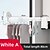 cheap Towel Bars-Towel Bar Bathroom Shelf Airer Adjustable Length Foldable Retractable Cable Contemporary Modern Aluminum 1PC - Bathroom Wall Mounted