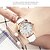 tanie Zegarki kwarcowe-Damskie Kwarcowy Minimalistyczny Sport Biznes Zegarek na rękę Świecący WODOSZCZELNOŚĆ Skóra Zobacz