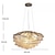 tanie Design latarniowy-lampy wiszące nowoczesny kryształowy żyrandol led wzór róży kuchnia jadalnia bar pokój sypialnia lampa wisząca 110-240v