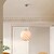 baratos Luzes da ilha-Luz pingente led pirulito design de vidro luxuoso estilo moderno sala de jantar quarto lâmpadas pingente 110-240v