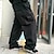 お買い得  カーゴパンツ-男性用 カーゴパンツ ポケット 平織り 履き心地よい 高通気性 アウトドア 日常 お出かけ コットン１００％ カジュアル 大きくて背が高い ブラック グリーン