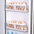 baratos Arrumação de Cozinha-Rolagem automática porta-ovos caixa de armazenamento cesta de ovos recipiente organizador rolldown geladeira dispensador de ovos para cozinha