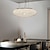 tanie Design latarniowy-lampy wiszące nowoczesny kryształowy żyrandol led wzór róży kuchnia jadalnia bar pokój sypialnia lampa wisząca 110-240v