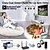 preiswerte Drahtlose Router-NFC 262ft/80m Langstrecken-Bluetooth 5.0-Sender Empfänger 3-in-1-Musik-Audio-Adapter niedrige Latenz APTX HD SPDIF RCA Aux 3,5-mm-TV