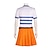 cheap Anime Costumes-Inspired by One Piece Nami Anime Cosplay Costumes Japanese Halloween Cosplay Suits Skirt T-shirt Waist Belt For Women&#039;s