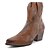 cheap Cowboy &amp; Western Boots-Women&#039;s Boots Cowboy Boots Plus Size Riding Boots Outdoor Daily Booties Ankle Boots Winter Platform Chunky Heel Round Toe Elegant Fashion Sexy PU Elastic Band Yellow Green Coffee