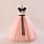 cheap Party Dresses-Kids Girls&#039; Party Dress Solid Color Sleeveless School Wedding Birthday Beautiful Sweet Polyester Mesh Maxi Party Dress Flower Girl&#039;s Dress Summer Spring Fall 5-13 Years White Champagne Pink
