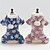 billige Pyjamas-Hunde Katte Pyjamas Sød Stil Afslappet Vinter Åndbart Blød Vaskbar Bekvem udendørs Afslappet / Hverdag Hundetøj for Bichon Frisé Pommeraner små kæledyr Sommerfugl Small