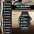 baratos Smartwatch-iMosi QX11 Relógio inteligente 1.96 polegada Relógio inteligente Bluetooth Podômetro Aviso de Chamada Monitor de Atividade Compatível com Android iOS Feminino Masculino Chamadas com Mão Livre