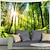halpa maisemakudos-maisema metsä auringonpaiste roikkuu kuvakudos seinä taide suuri kuvakudos seinämaalaus sisustus valokuva tausta peitto verho koti makuuhuone olohuoneen sisustus