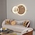 cheap Decorative Painting Wall Lamp-Wall lamp Home Decoration Modern LED Wall Lamps Compatible with Study Living Room Bedside Bedroom Aisle Parlor Flats Home Indoor Lighting Vintage Wall Sconce 110-240V