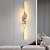 זול אורות קיר לדים-בתוך הבית מודרני אורות קיר פנימיים חדר שינה חדר אוכל מתכת אור קיר 110-120V 220-240V 20 W