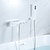 billige Vandfald-moderne badekar guld hvid sort vandhane med håndbruser sprøjte, moderne vægmonteret bruser stav badekar bruser blandingsbatterier til badeværelse hotel bondehus camper, keramisk ventil inderside