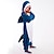 levne Kigurumi pyžama-Dětské Pyžamo Kigurumi Noční přádlo Žralok Zvíře Overalová pyžama Legrační kostým Flanel Kostýmová hra Pro Chlapci a dívky Vánoce Oblečení na spaní pro zvířata Karikatura