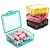 levne Kuchyňská úložiště-4ks malé krabičky na pilulky, mini průhledná plastová úložná krabice, vhodná k přenášení na pilulky, kompaktní a pohodlná na cestování
