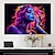 cheap People Prints-People Wall Art Canvas Beautiful Colorful Woman Prints and Posters Abstract Portrait Pictures Decorative Fabric Painting For Living Room Pictures No Frame