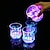 olcso Újdonságok-2/5/10db világító csészék világítanak a sötétben parti kellékek színes led izzó söröspohár születésnapi karácsonyi diszkóhoz