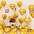 abordables Articles de fête-Ensemble de ballons en film d&#039;aluminium de 18 pouces, décoration de fiançailles, de mariage, d&#039;amour, d&#039;anniversaire, de salle de mariage, de noël, du nouvel an, de célébration de mariage